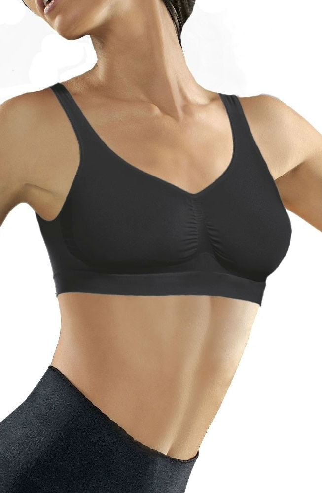 Control Body 110621 Medium Compression Push Up Bra Nero