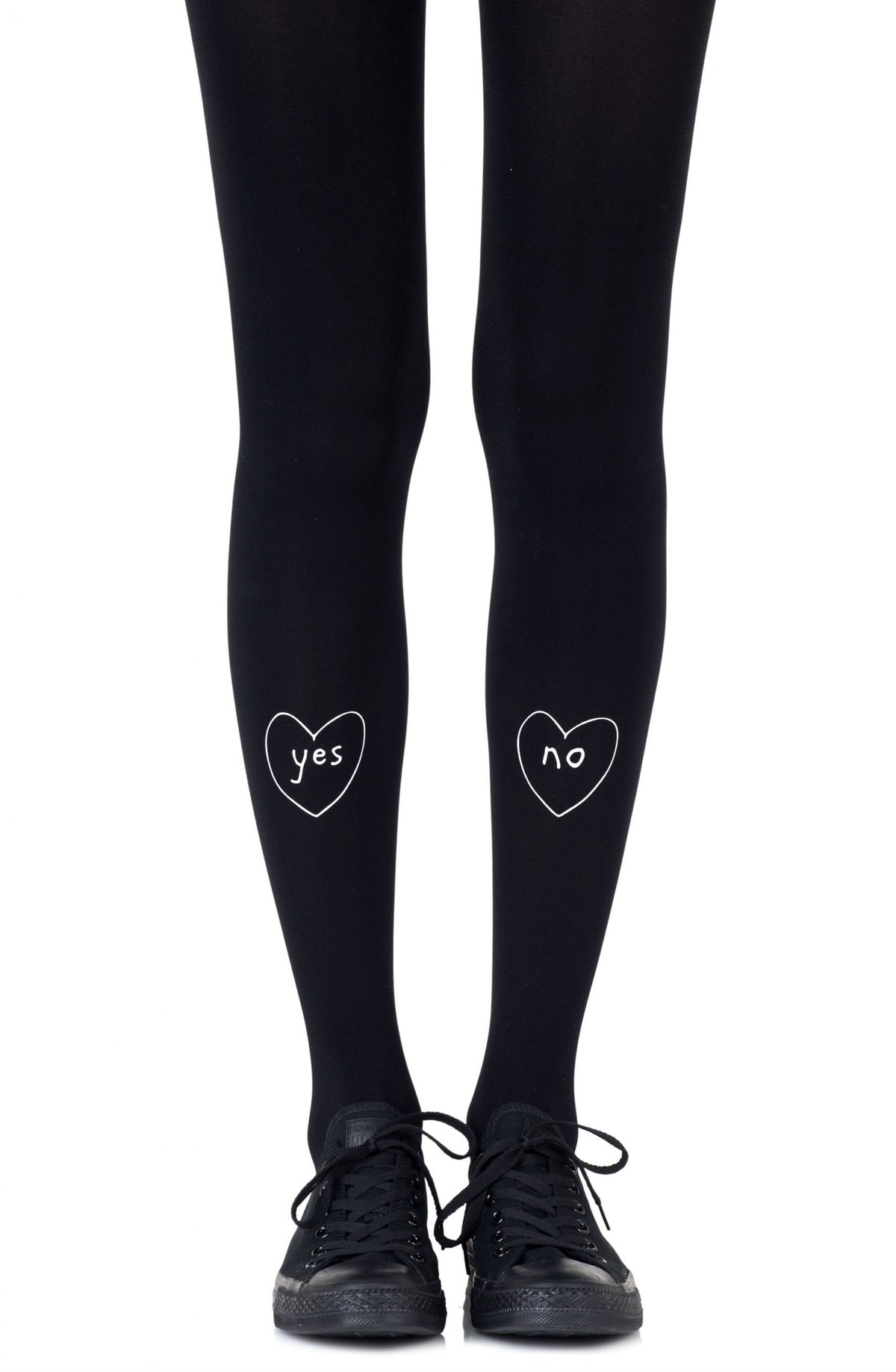 Zohara "So Call Me Maybe" Black Tights